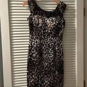 Guess Animal Print Party Dress